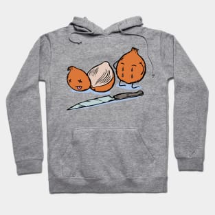 crying onion crime scene. Hoodie